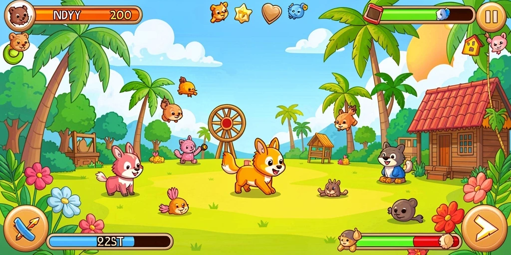 Tampilan antarmuka utama game BRO178 yang menarik.