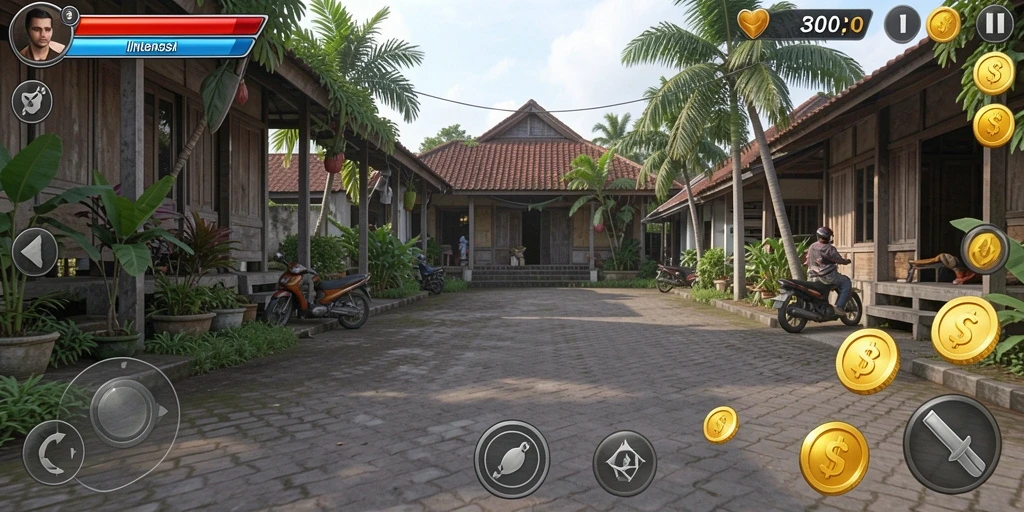 Tampilan antarmuka menarik dan user-friendly.