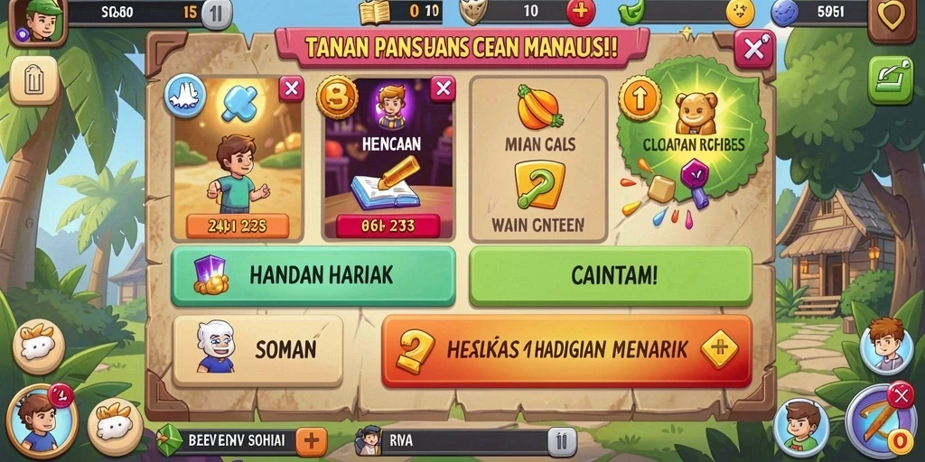 Tampilan antarmuka yang menarik dan ramah pengguna.