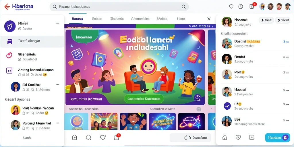 Tampilan awal permainan yang menarik dan intuitif.