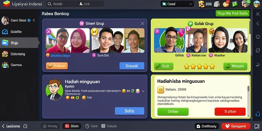 Tampilan utama KURNIA898 yang menarik dan intuitif.