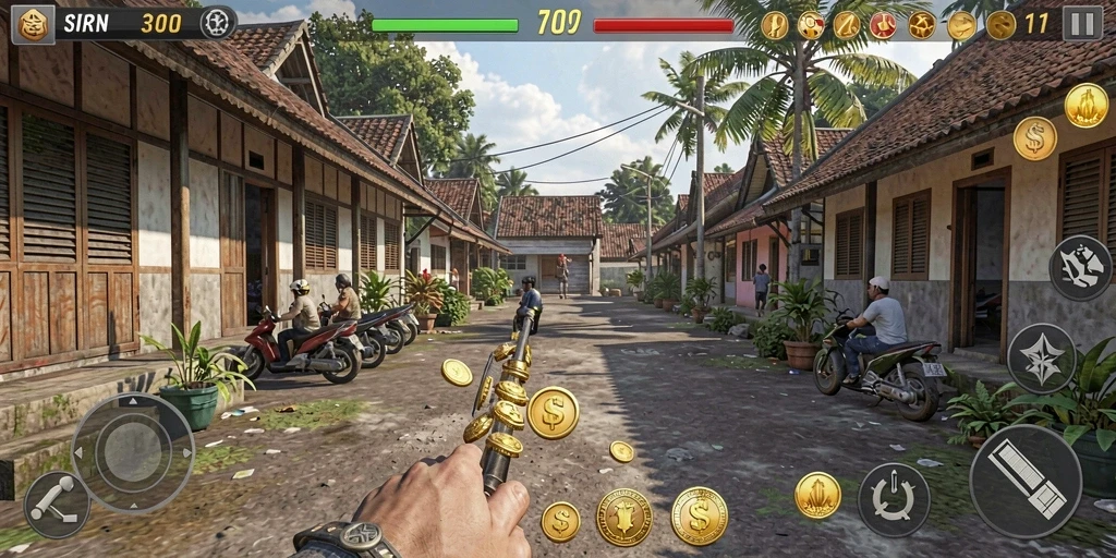 Tampilan menarik dari berbagai permainan slot.