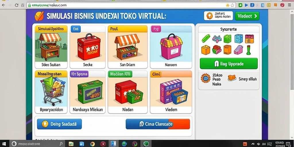 Tampilan permainan roulette yang menarik.