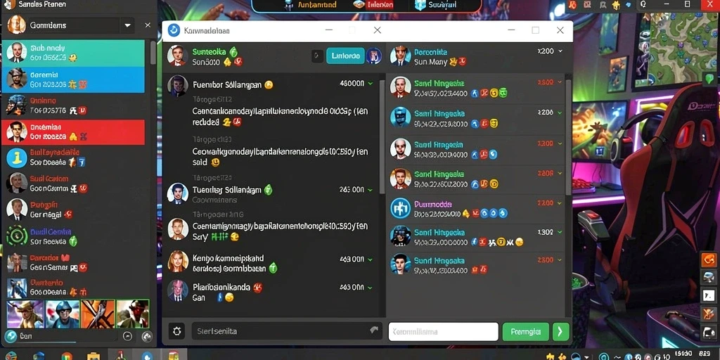Screenshot menampilkan tampilan utama antarmuka aplikasi.