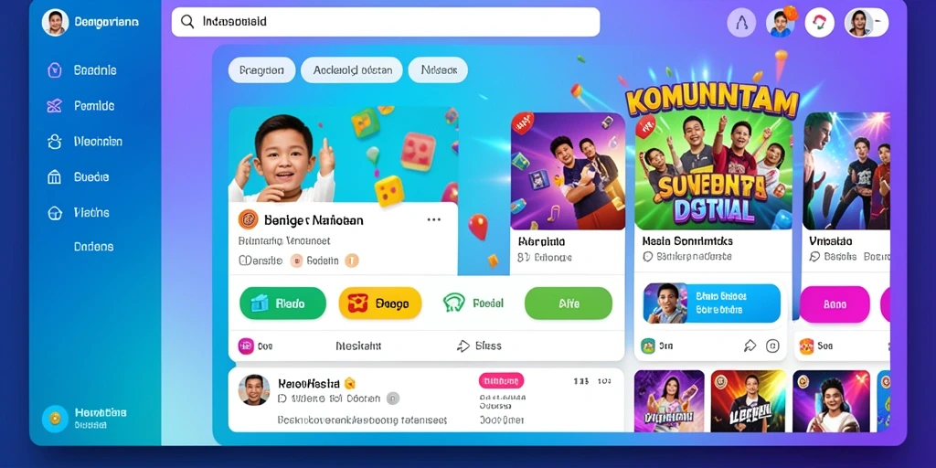 Tampilan antarmuka pengguna yang intuitif dan menarik.