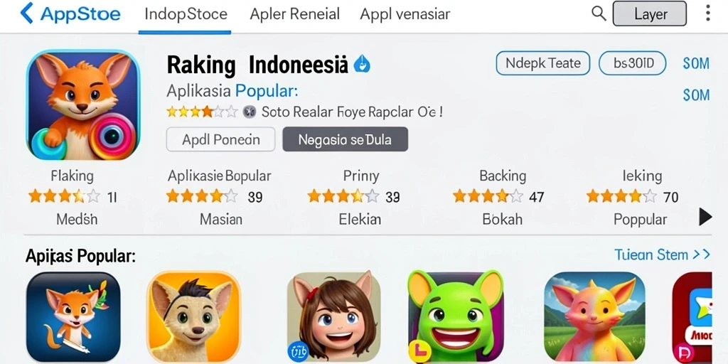 Tampilan antarmuka yang menarik dan mudah digunakan.