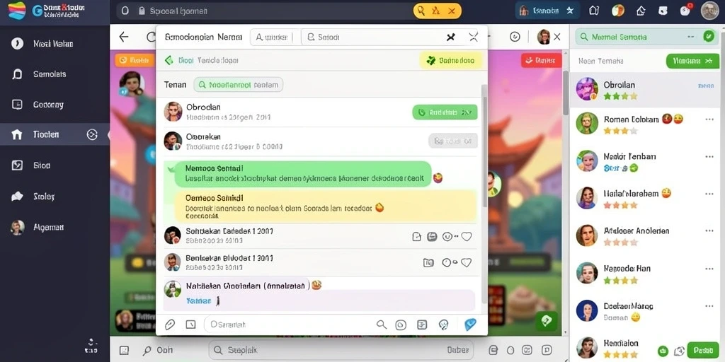 Tampilan antarmuka yang menarik dan mudah digunakan.