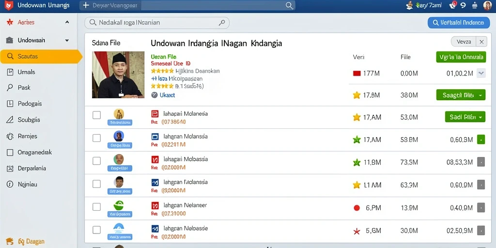 Tampilan antarmuka pengguna yang menarik dan mudah digunakan.