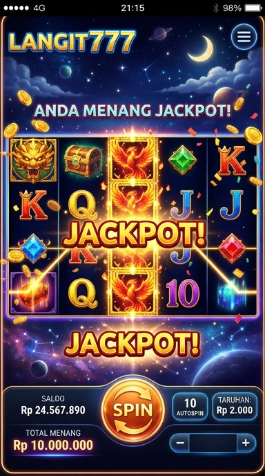 Galeri pratinjau visual langit777 build APK resmi terbaru